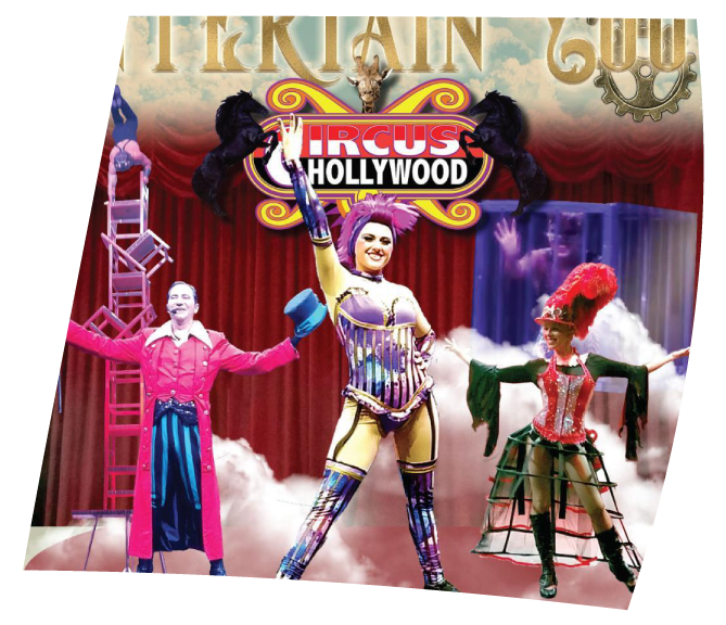 Hollywood Circus performing at Big Texas Fun 2024